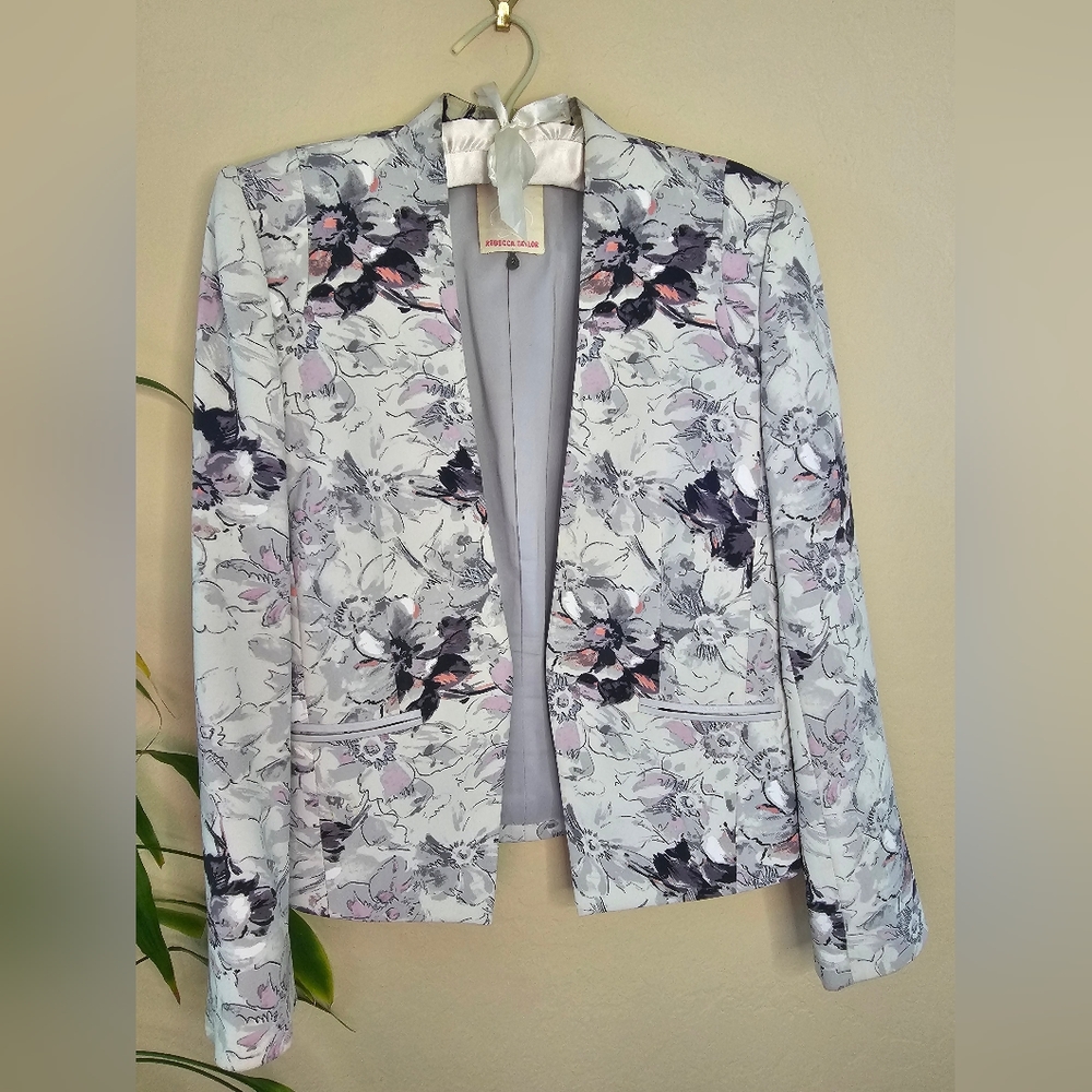 Rebecca Taylor floral blazer